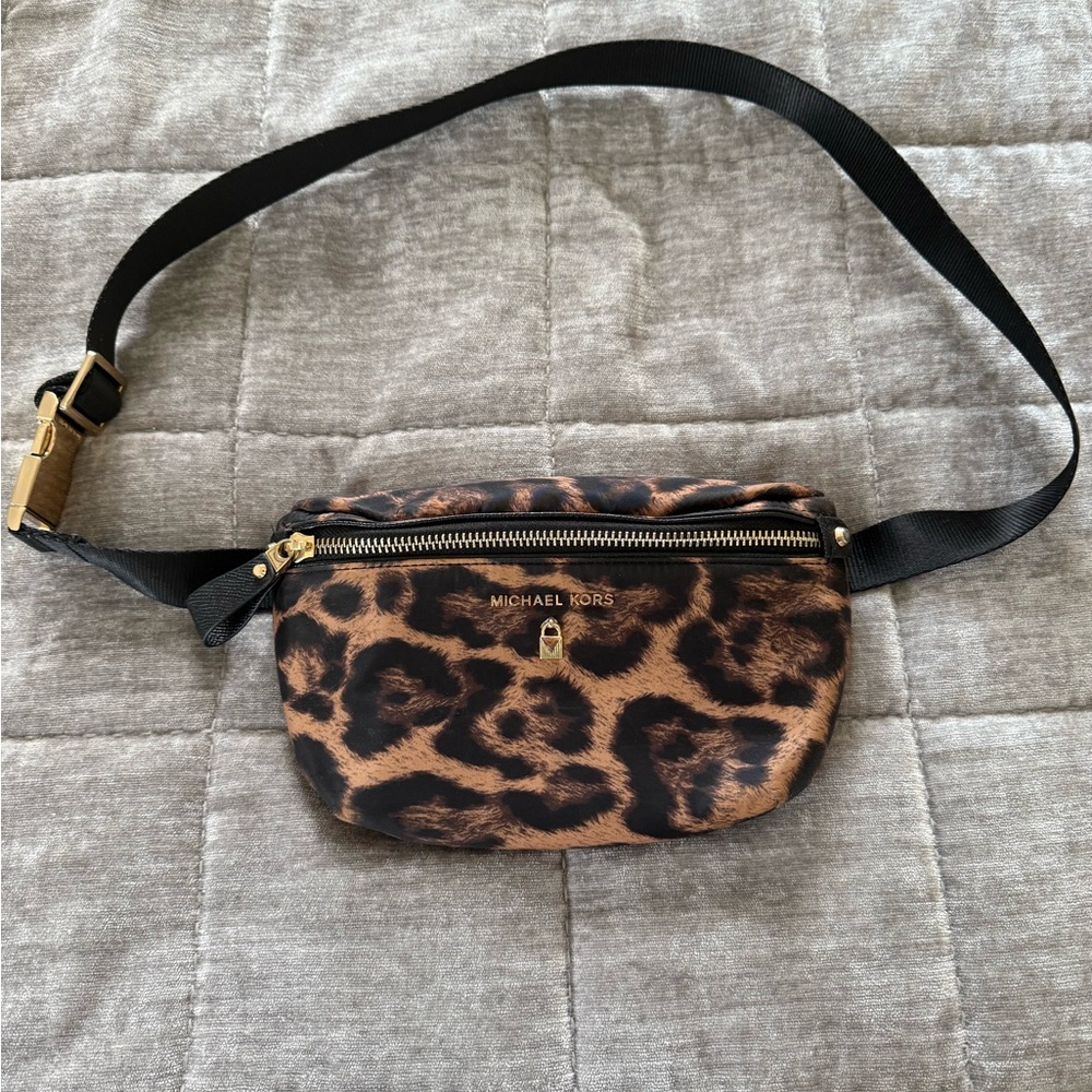 Michael Kors Animal Print Crossbody Bag